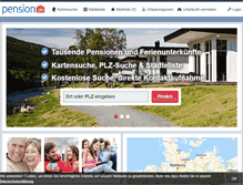 Tablet Screenshot of pension.de